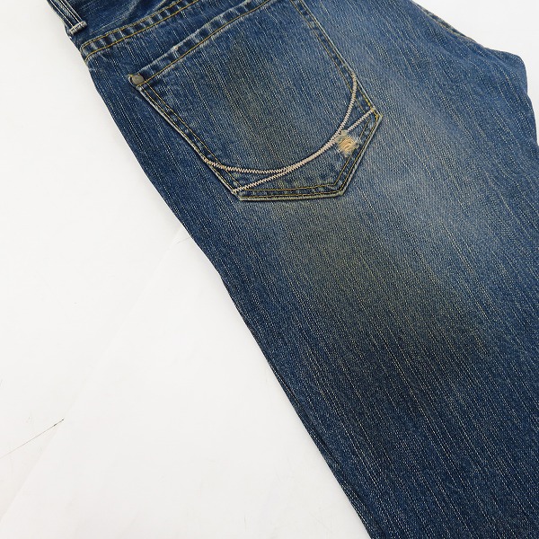 実際に弊社で買取させて頂いたFACTOTUM/ファクトタム デニムパンツ ブーツカット ダメージ加工/46の画像 8枚目