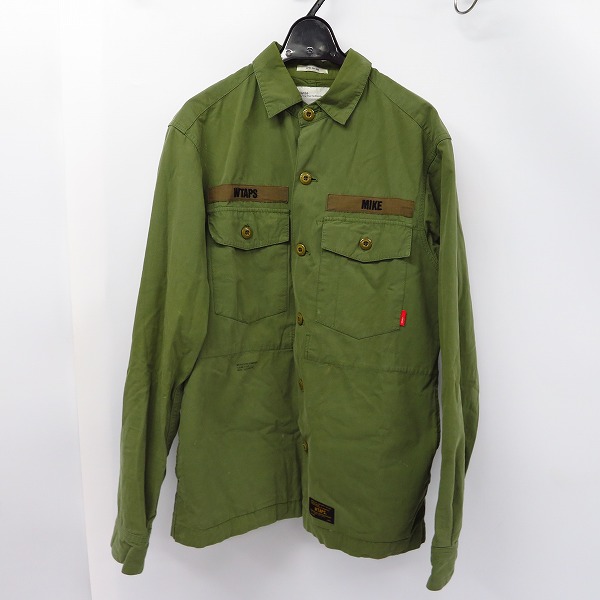 WTAPS/タブルタップス 12SS BUDS LS/SHIRTS.COTTON.CANVAS/長袖シャツ 