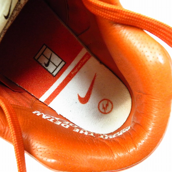 実際に弊社で買取させて頂いたNIKE×fragment design/ナイキ×フラグメント AIR TRAINER 1 MID SP/806942-881/25.5の画像 4枚目