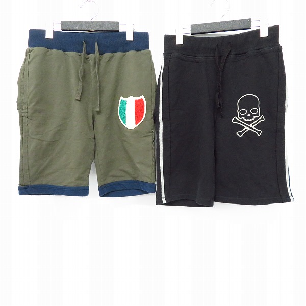 実際に弊社で買取させて頂いたHYDROGEN/ハイドロゲン スウェット/スエット ハーフパンツ Size：S 2点セット