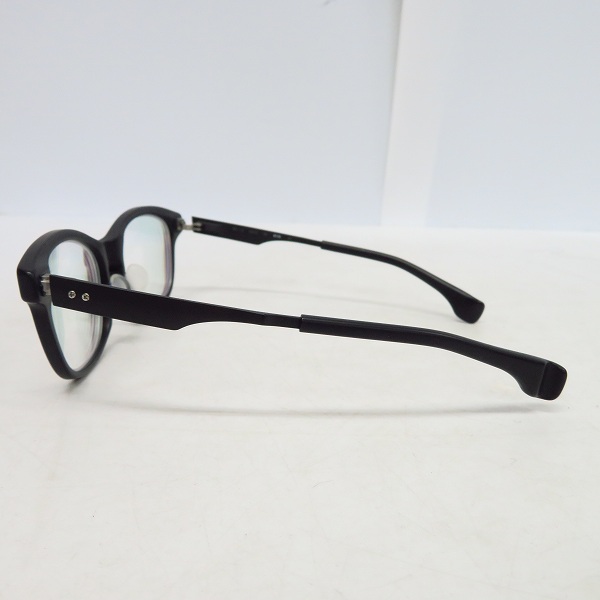 実際に弊社で買取させて頂いた999.9/フォーナインズ マットブラック NPM-102 度入り/眼鏡/メガネフレームの画像 2枚目