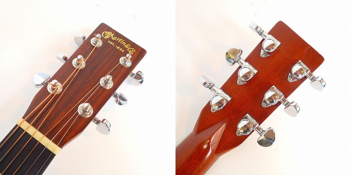 実際に弊社で買取させて頂いた★【ジャンク】Martin/マーティン D-28 エレアコ/アコースティックギター L.R.Baggs搭載 ハードケース付きの画像 2枚目