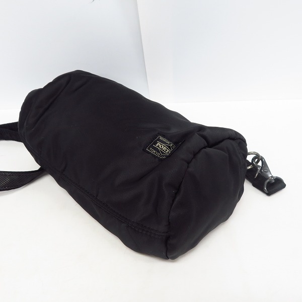 実際に弊社で買取させて頂いたHEAD PORTER/ヘッドポーター TANKER/タンカー ミニショルダーバッグ ブラックの画像 2枚目