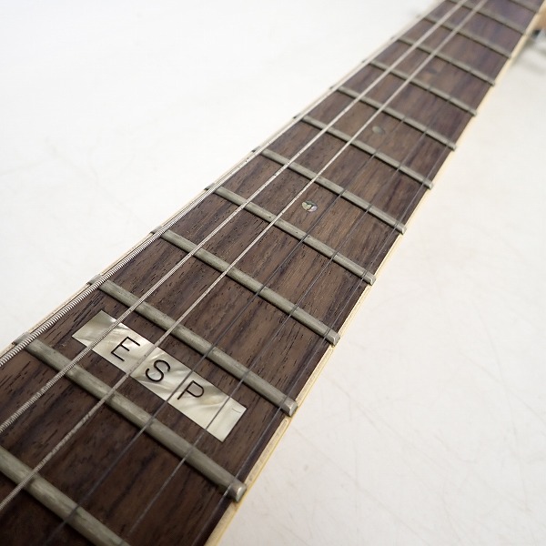 実際に弊社で買取させて頂いた★ESP/イーエスピー Viper/ヴァイパー ボルトオン エレキギター パープル系 ソフトケース付きの画像 3枚目