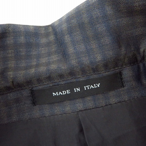 実際に弊社で買取させて頂いたEMPORIO ARMANI/エンポリオアルマーニ DAVID LINE テーラードジャケット/46の画像 5枚目