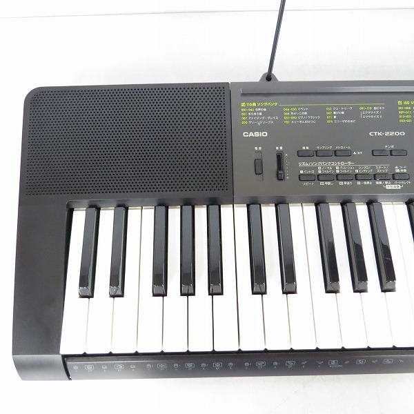 ☆CASIO/カシオ 電子キーボード 61標準鍵 ベーシックタイプ CTK-2200の 
