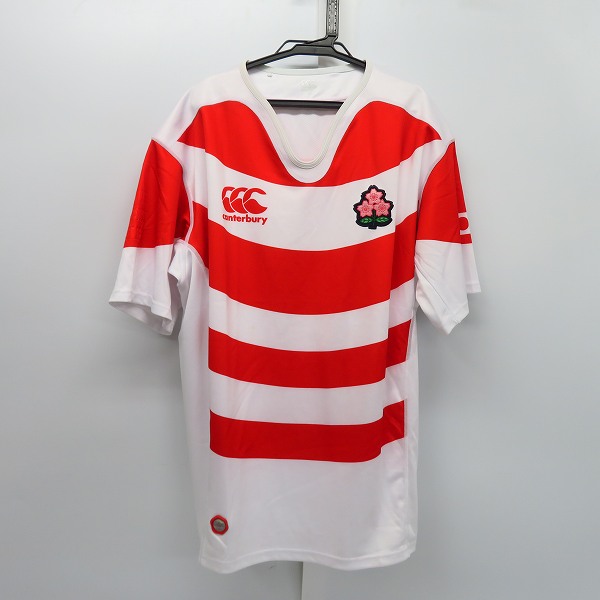 実際に弊社で買取させて頂いたCANTERBURY/カンタベリー ラグビー 日本代表 オーセンティックユニフォーム/3L