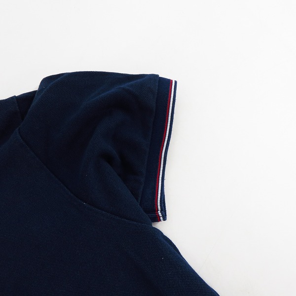 実際に弊社で買取させて頂いたBLUE BLUE/ブルーブルー ネイビー ポロシャツ/2の画像 5枚目