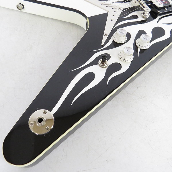 実際に弊社で買取させて頂いた★Dean/ディーン Michael Schenker/マイケルシェンカー Custom Flame Graphic MS CUSTOM FLAMES エレキギターの画像 5枚目