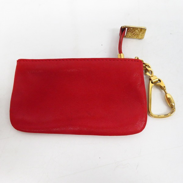 実際に弊社で買取させて頂いたLOEWE/ロエベ アナグラム レザー コインケースの画像 1枚目