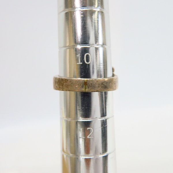 実際に弊社で買取させて頂いたCRAZY PIG/クレイジーピッグ 3D Skull & Crossbones Ring/スカル＆クロスボーン リング 11号の画像 7枚目