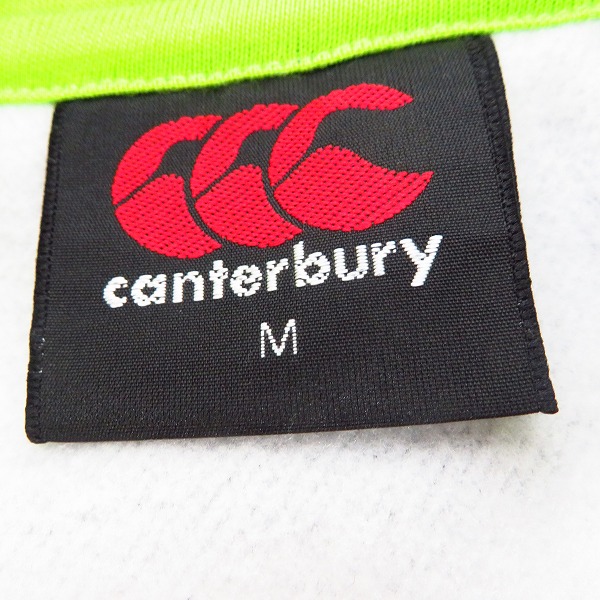 実際に弊社で買取させて頂いたCANTERBURY/カンタベリー トレーニングスウェットジップアッププル/パンツ セットアップ Mの画像 2枚目