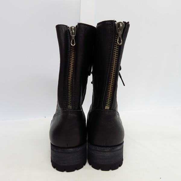 実際に弊社で買取させて頂いたMoonage Devilment/ムーンエイジデビルメント バックZIPウォッシャブルレースアップブーツ mfw-0079/42 の画像 1枚目