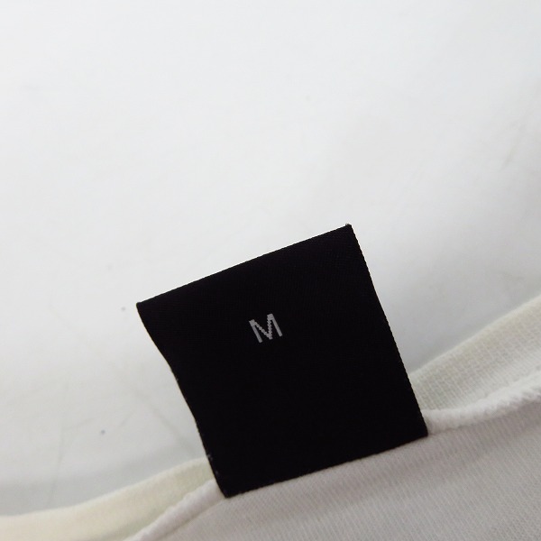 実際に弊社で買取させて頂いたHUGO BOSS/ヒューゴ ボス VネックTシャツ ホワイト/白 Mの画像 3枚目