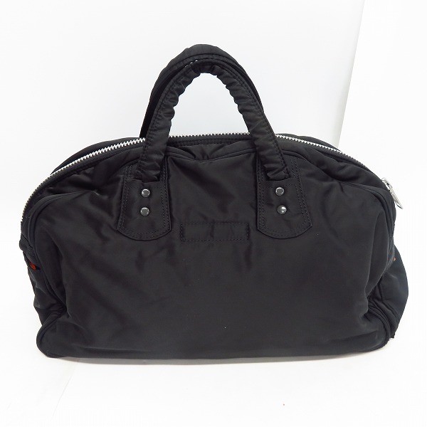 実際に弊社で買取させて頂いたHEAD PORTER/ヘッドポーター タンカー ボストンバッグ ブラックの画像 1枚目