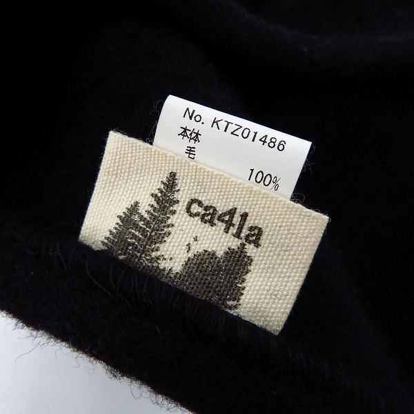 実際に弊社で買取させて頂いたCA4LA/カシラ ウールキャスケット/ウールベレー帽 3点セットの画像 1枚目