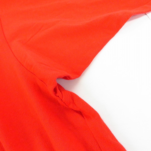 実際に弊社で買取させて頂いたMoonage Devilment/ムーンエイジデビルメント CK-Embroidery Over L/S T-Shirt レッド MCS-0575/44の画像 4枚目