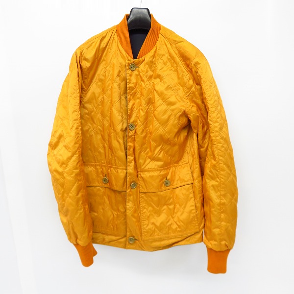 実際に弊社で買取させて頂いたDRIES VAN NOTEN/ドリスヴァンノッテン 無地/キルティング リバーシブルブルゾン/ジャケット Sの画像 2枚目