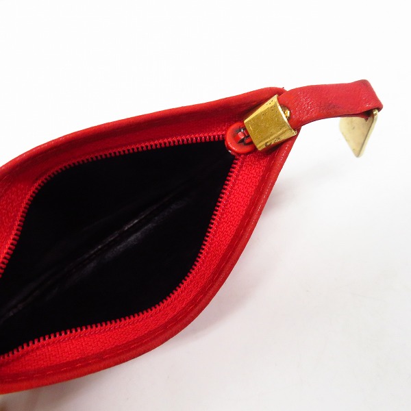 実際に弊社で買取させて頂いたLOEWE/ロエベ アナグラム レザー コインケースの画像 3枚目