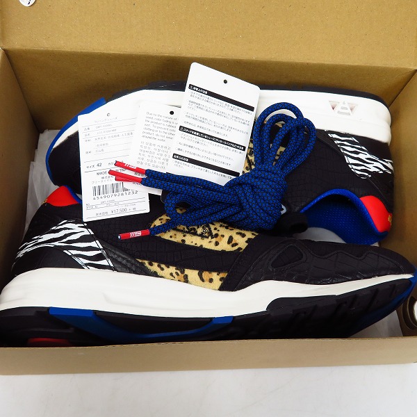 実際に弊社で買取させて頂いたルコックスポルティフ×ミタスニーカーズ×マイティー・クラウン LCS R1000 トリプルコラボモデル QMT-6304BL/27の画像 8枚目