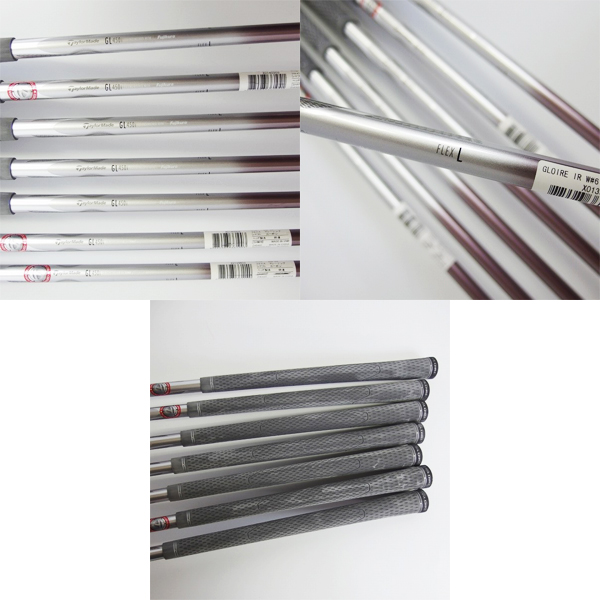 実際に弊社で買取させて頂いたTaylorMade/テーラーメイド GLOIRE/グローレ GL-400 レディースクラブ 12本セット adidas CB付きの画像 5枚目