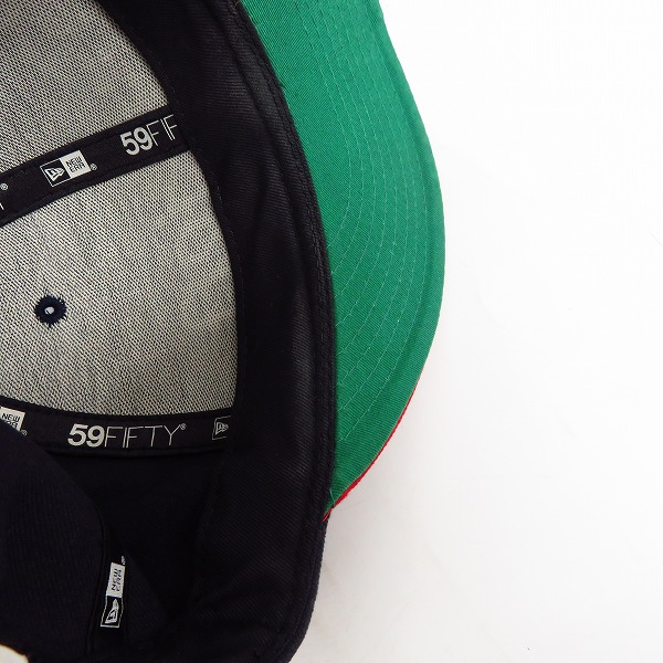 実際に弊社で買取させて頂いたMAISON KITSUNE×NEW ERA/メゾンキツネ×ニューエラ PARISIEN CAP/キャップ/58.7cmの画像 8枚目