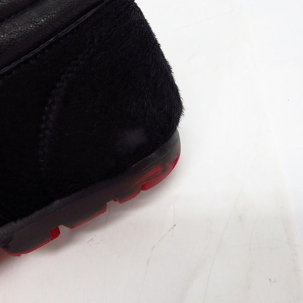 実際に弊社で買取させて頂いたHIROMU TAKAHARA/ヒロムタカハラ ハラコシューズ/靴/40-1/2の画像 6枚目