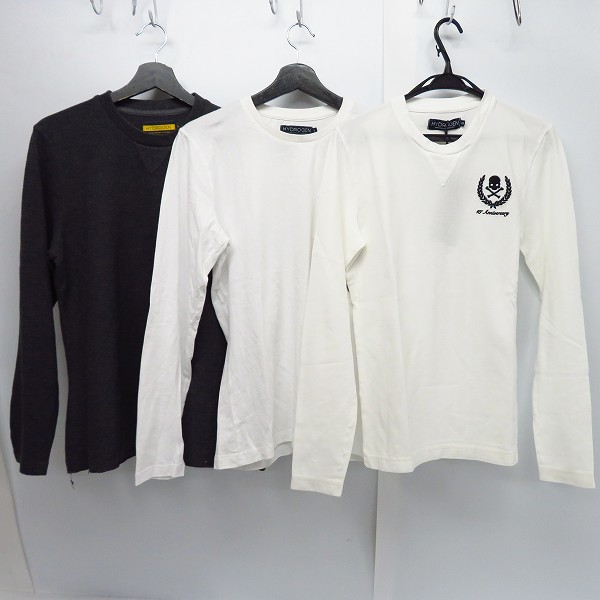 実際に弊社で買取させて頂いたHYDROGEN/ハイドロゲン 長袖/ロングスリーブ カットソー/ロンT/シャツ/トレーナー 7点セット の画像 2枚目