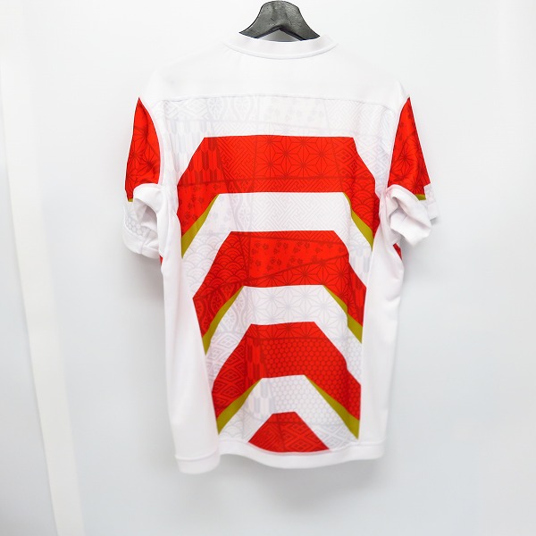 実際に弊社で買取させて頂いたCANTERBURY/カンタベリー ラグビーワールドカップ 2019 日本代表 レプリカ ユニフォーム L/タオル 2点セットの画像 2枚目