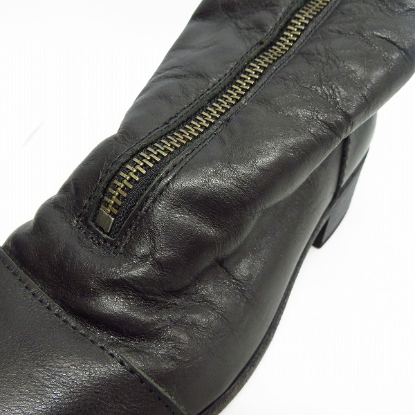 実際に弊社で買取させて頂いたMoonage Devilment/ムーンエイジデビルメント フロントZIPウォッシャブルブーツ mfw-0078/41の画像 6枚目