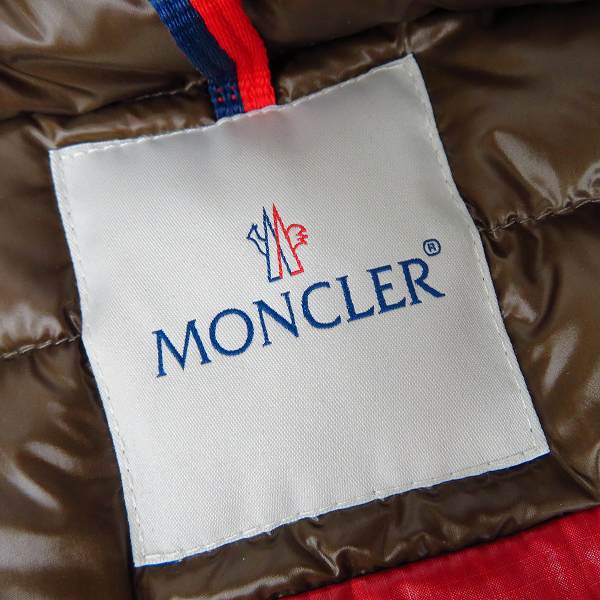 MONCLER/モンクレール DELACROIX/ドラクロア ムートンレザー/ダウン 