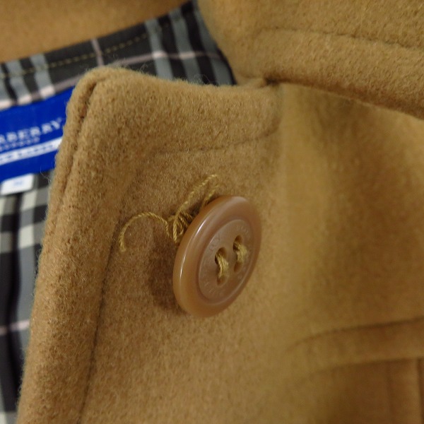 実際に弊社で買取させて頂いたBURBERRY BLUE LABEL/バーバリーブルーレーベル フード付 コート/38の画像 7枚目