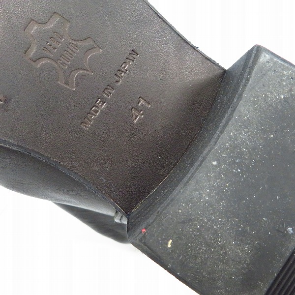 実際に弊社で買取させて頂いたMoonage Devilment/ムーンエイジデビルメント フロントZIPウォッシャブルブーツ mfw-0078/41の画像 5枚目