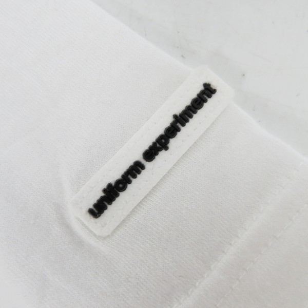 実際に弊社で買取させて頂いたuniform experiment/ユニフォームエクスペリメント 17AW スターボックスロゴTシャツ/4の画像 5枚目