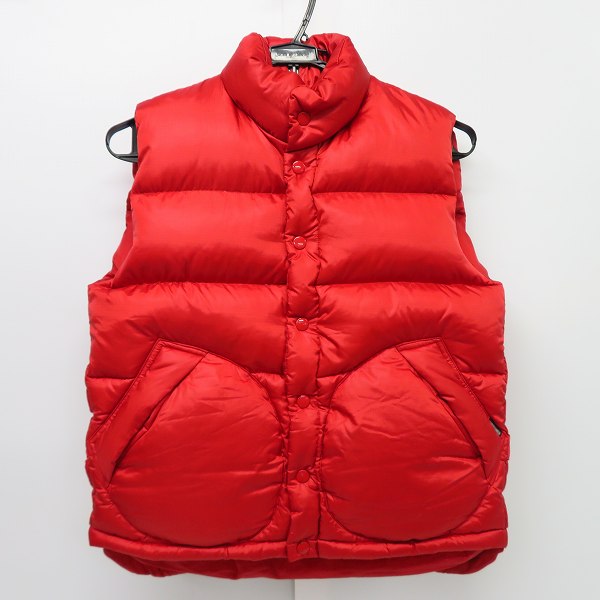 実際に弊社で買取させて頂いたGOODENOUGH/グッドイナフ グースダウンベスト/S