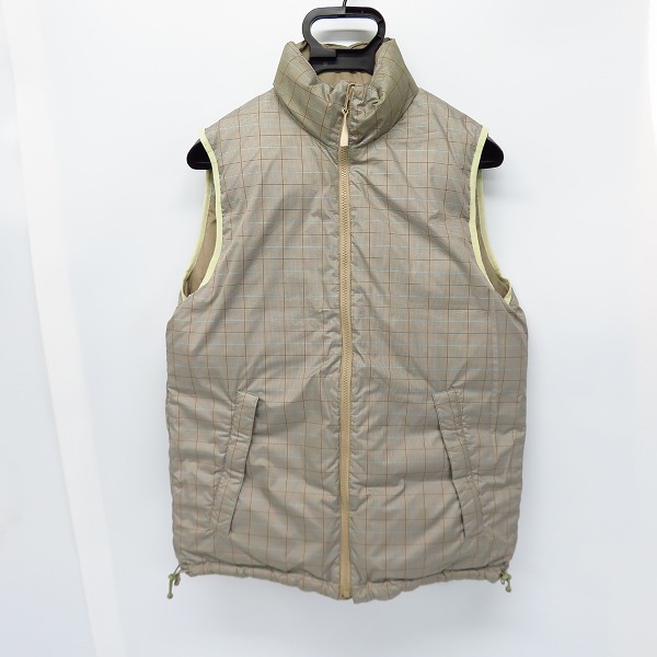 実際に弊社で買取させて頂いたHEAD PORTER PLUS/ヘッドポータープラス リバーシブル ダウンベスト/Mの画像 2枚目