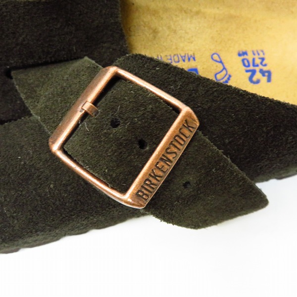 実際に弊社で買取させて頂いたBIRKENSTOCK/ビルケンシュトック モカ サンダル 0660461/42の画像 5枚目