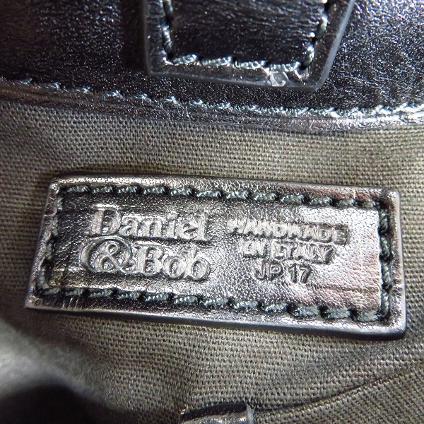 実際に弊社で買取させて頂いた【未使用】Daniel&Bob/ダニエル&ボブ チェルカトーレローディー レザー 2WAYトートバッグの画像 5枚目
