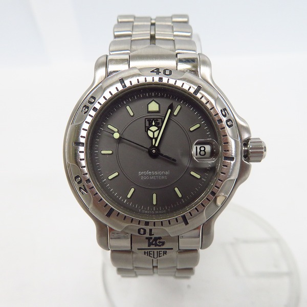 実際に弊社で買取させて頂いた【動作未確認】TAG Heuer/タグホイヤー 6000シリーズ プロフェッショナル 腕時計