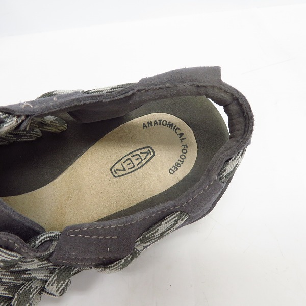 実際に弊社で買取させて頂いたKEEN/キーン UNEEKSTRIPES サンダル BR010615/27.0の画像 4枚目
