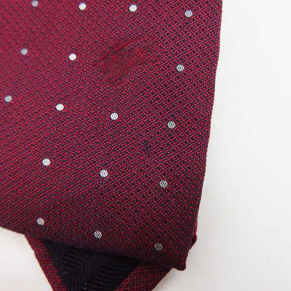 実際に弊社で買取させて頂いたBURBERRY LONDON/バーバリーロンドン ドットネクタイ 2点セットの画像 2枚目