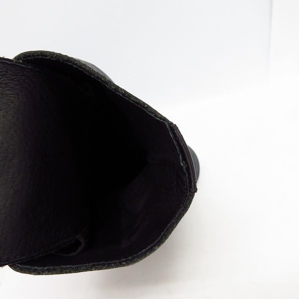 実際に弊社で買取させて頂いたMoonage Devilment/ムーンエイジデビルメント フロントZIPウォッシャブルブーツ mfw-0078/41の画像 4枚目