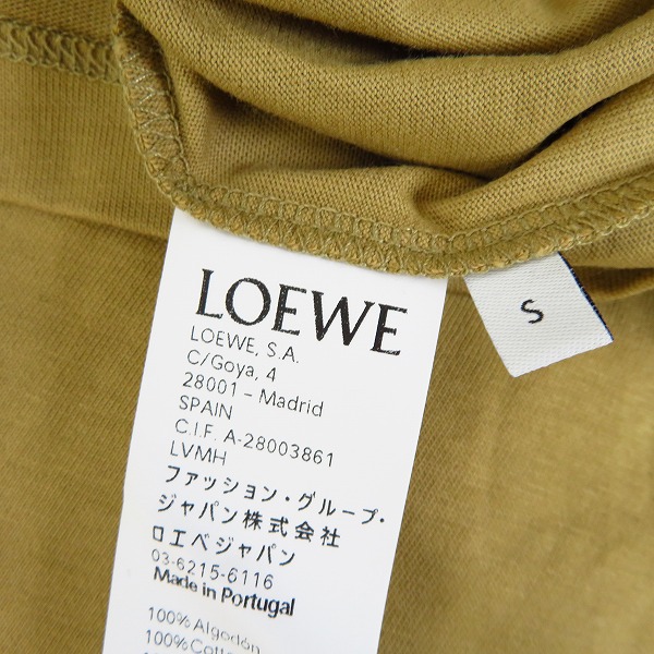 実際に弊社で買取させて頂いたLOEWE/ロエベ 18AW クロッグスプリント スタッズ 半袖 Tシャツ/カットソー/S の画像 3枚目