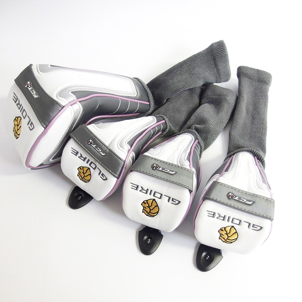 実際に弊社で買取させて頂いたTaylorMade/テーラーメイド GLOIRE/グローレ GL-400 レディースクラブ 12本セット adidas CB付きの画像 8枚目