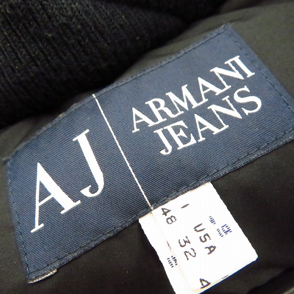 実際に弊社で買取させて頂いたARMANI JEANS/アルマーニジーンズ  中綿 ジャケット/US32の画像 2枚目