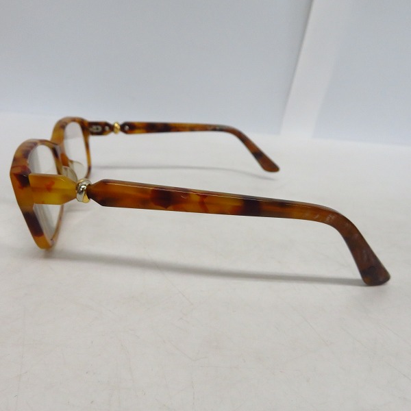 実際に弊社で買取させて頂いたCartier/カルティエ 眼鏡/メガネフレーム べっ甲柄/デミ柄 ケース付きの画像 2枚目