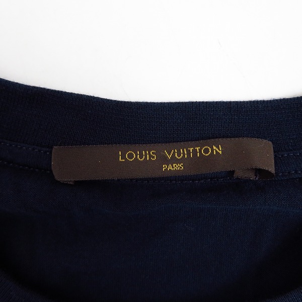 【売切特価】LOUIS VUITTON ルイヴィトン ベージュTシャツ LVタグ 売切特価】LOUIS VUITTON ルイヴィトン ベージュTシャツ LVタグ