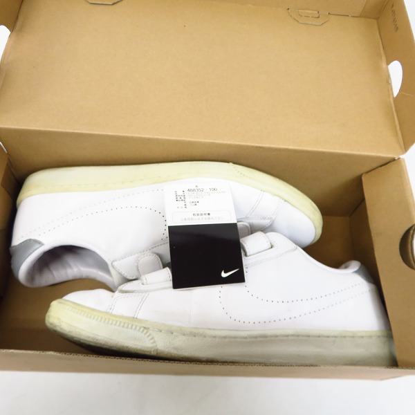 実際に弊社で買取させて頂いたNIKE×fragment design/ナイキ×フラグメント TENNIS CLASSIC VELCRO/488352-100/27.5の画像 7枚目