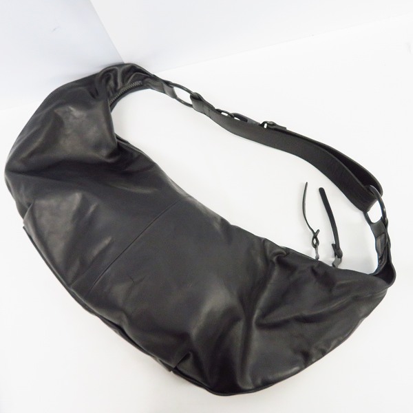 実際に弊社で買取させて頂いたISAMU KATAYAMA BACKLASH/バックラッシュ GUIDI CALF "REGULATE" SHOULDER BAG/バナナバッグ LARGE 143-02