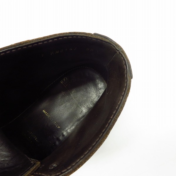 実際に弊社で買取させて頂いたSilvano Mazza/シルバノマッツァ モンキーブーツ KM0143 5.5の画像 4枚目